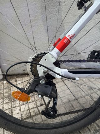 Bicicleta Rockrider Blanca