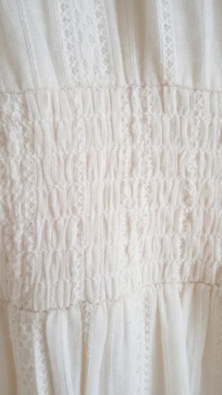 Vestido largo crema Nuevo XL