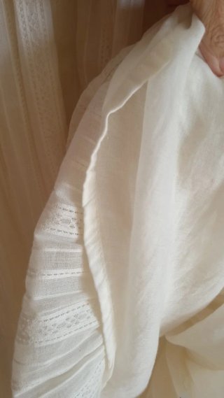 Vestido largo crema Nuevo XL