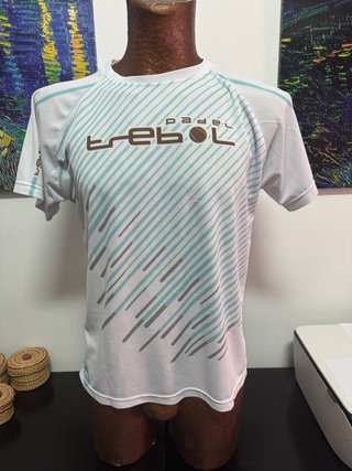 Camiseta Padel Entrenamiento Trebol