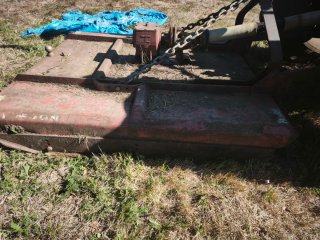 Desbrozadora cadenas tractor 1,50m
