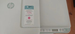 Impresora HP Blanca Multifunción