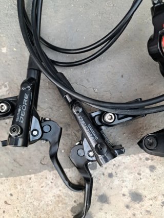 Shimano M6100 Frenos Hidráulicos Deore 4 pistones