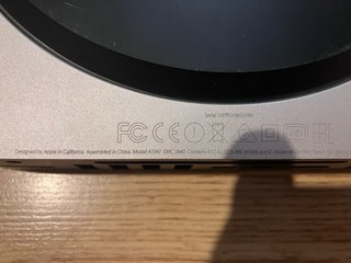 Mac Mini 2014 Plata