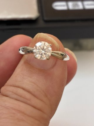 Anillo Oro 18k Diamante 1.01Ct D/VS2 IGL