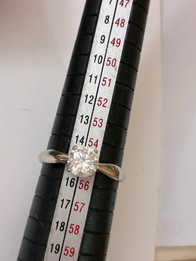 Anillo Oro 18k Diamante 1.01Ct D/VS2 IGL