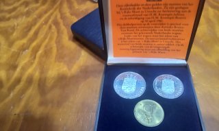 Monedas Conmemorativas Holandesas 1980