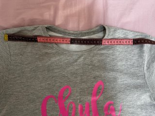 Sudadera Crop Top Gris Chula