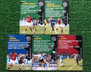 5 Carte Calcio Wizards 2003/04