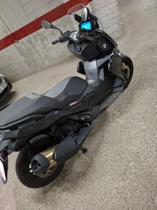 BMW C 400 X Maxi Scooter Negra/Gris