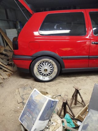 Llantas 17 5x100 tipo bbs con neumáticos 500km max