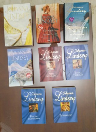 Johanna Lindsey. Novelas románticas