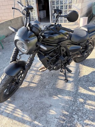 Kawasaki Eliminator 500 SE Negra