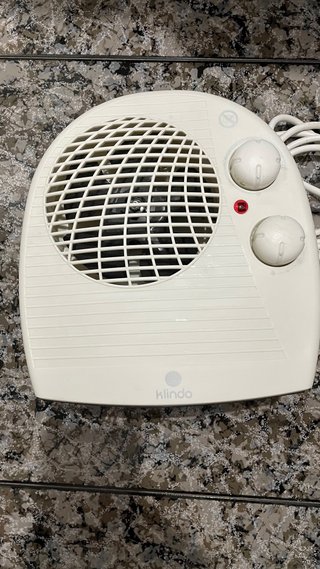 Calefactor Klindo blanco