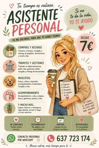 Asistente personal. Recados