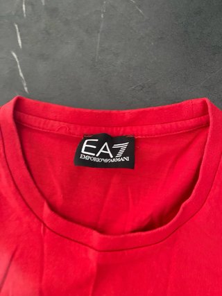 Camiseta EA Emporio Armani Roja