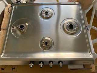 Placa de gas SMEG CLASSICA Acero Inox