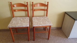 Mesa de cocina extensible madera pino