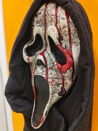 Maschera Ghostface Aged Deluxe Scream 6