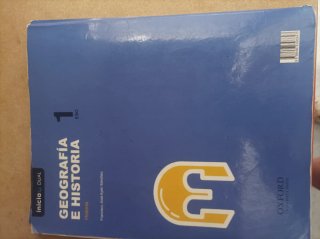 Libro geografía e historia