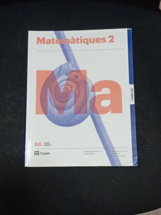 Libro de matemáticas 2o de bachillerato