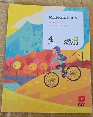 Matemáticas 4 Primaria Savia