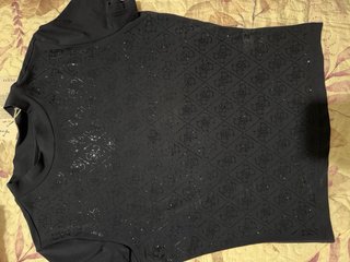 Camiseta Guess S Azul con Pedrería