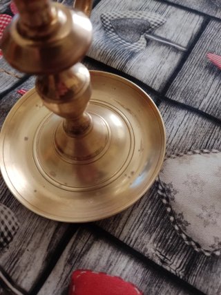 Antiguo candil tapa capuchina