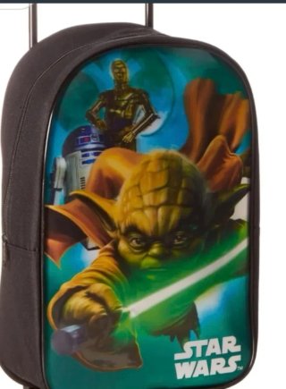 Conjunto Star Wars: Trolley, Mochila y Bolso.