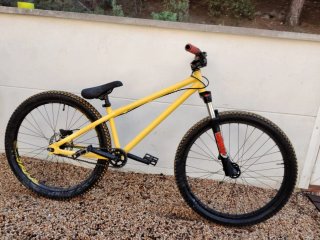 Bici Dirt Amarilla