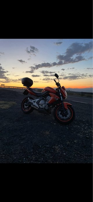 Kawasaki ER-6n Naranja