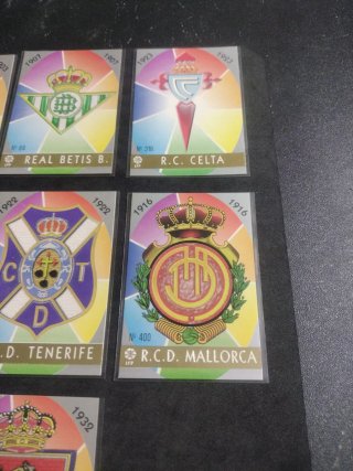 Cromos Liga 97/98 Escudos Vintage