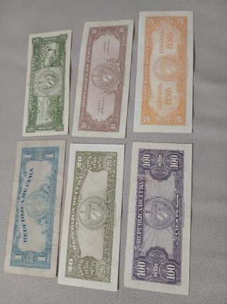 Colección Billetes Antiguos Cuba