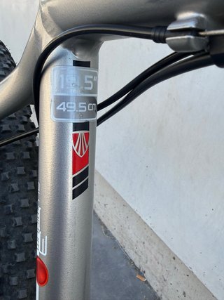 Bicicleta Trek Modelo 800Montaña talla L
