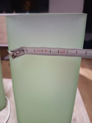 Lámparas de mesilla verdes