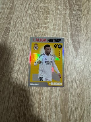 Cromo Mbappé Real Madrid Panini Fantasy
