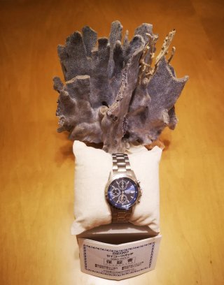 Reloj Seiko Cronógrafo Azul Acero Inoxidable