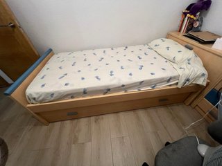 Cama nido con cajones