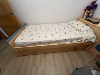 Cama nido con cajones
