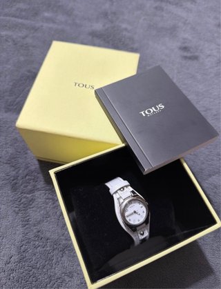 Reloj Tous Niña Blanco y Plateado