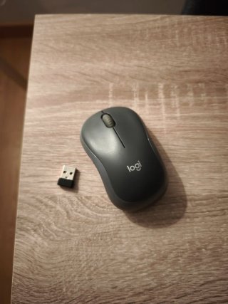 Ratón inalámbrico Logitech gris