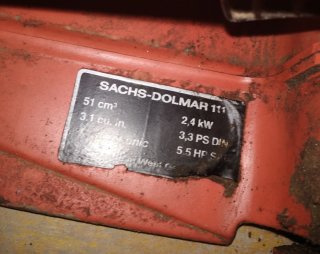 Sach Motosierra Dolmar.