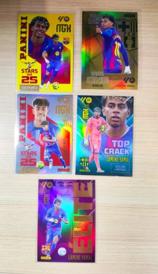 Lote Lamine Yamal Panini