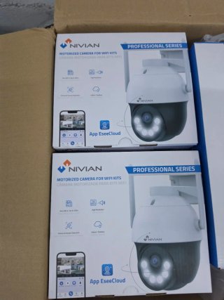 Kit Cámaras Vigilancia Profesional WiFi NIVIAN