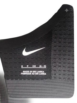 Sujetador deportivo Nike negro Talla S