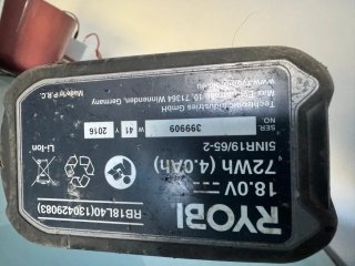 Pack Ryobi ONE+ 18V: Amoladora + Atornillador