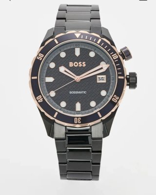 Reloj Hugo Boss Negro y Dorado