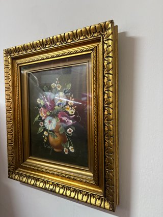 Quadro floreale stile barocco