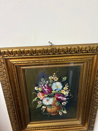 Quadro floreale stile barocco