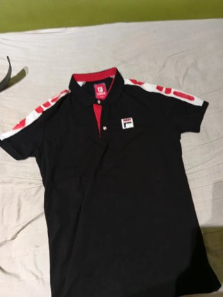 Camiseta Fila Negra